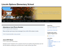 Tablet Screenshot of lincolnoptions.org